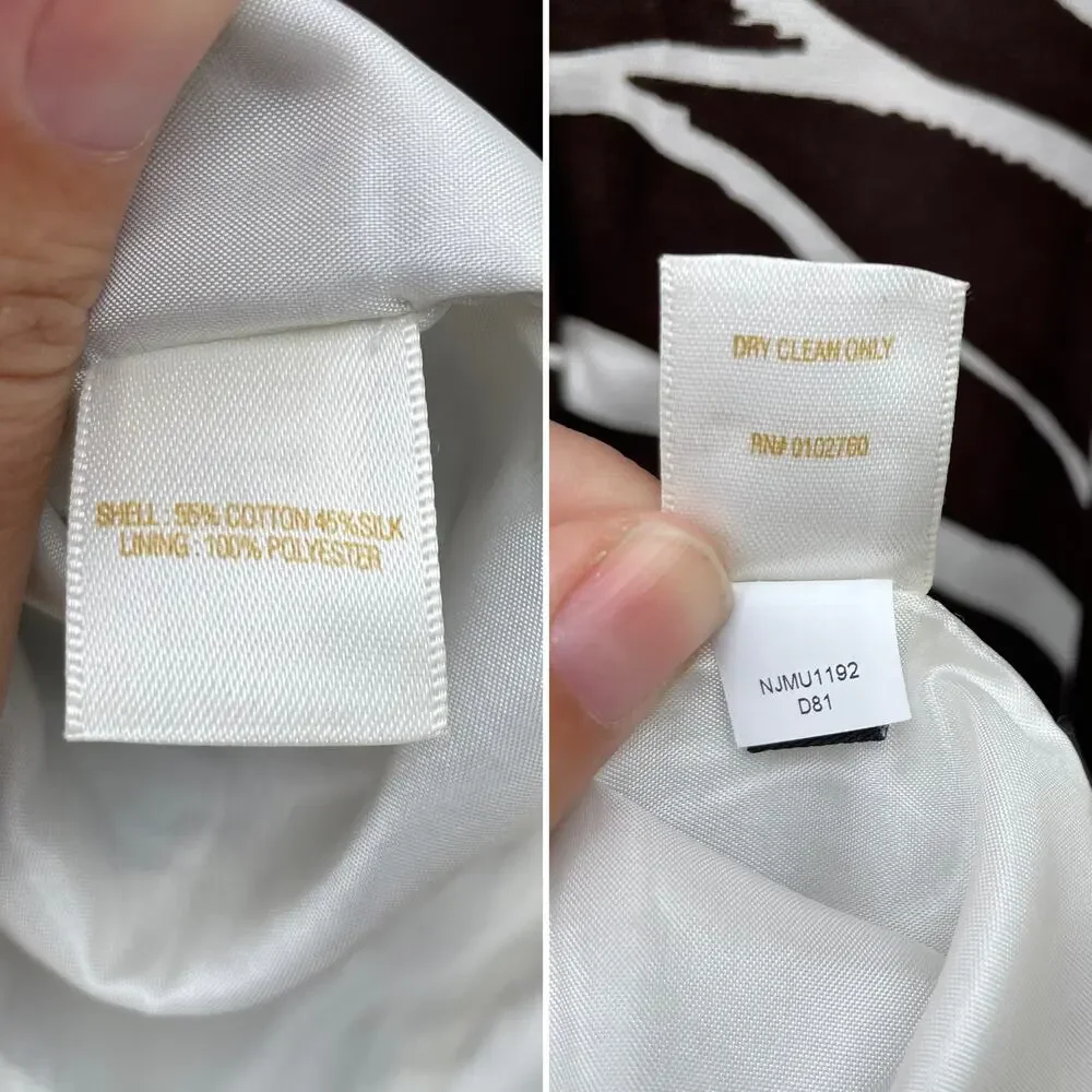 kate spade brown white